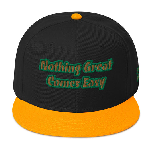 Casquette " Nothing Great Come Easy"